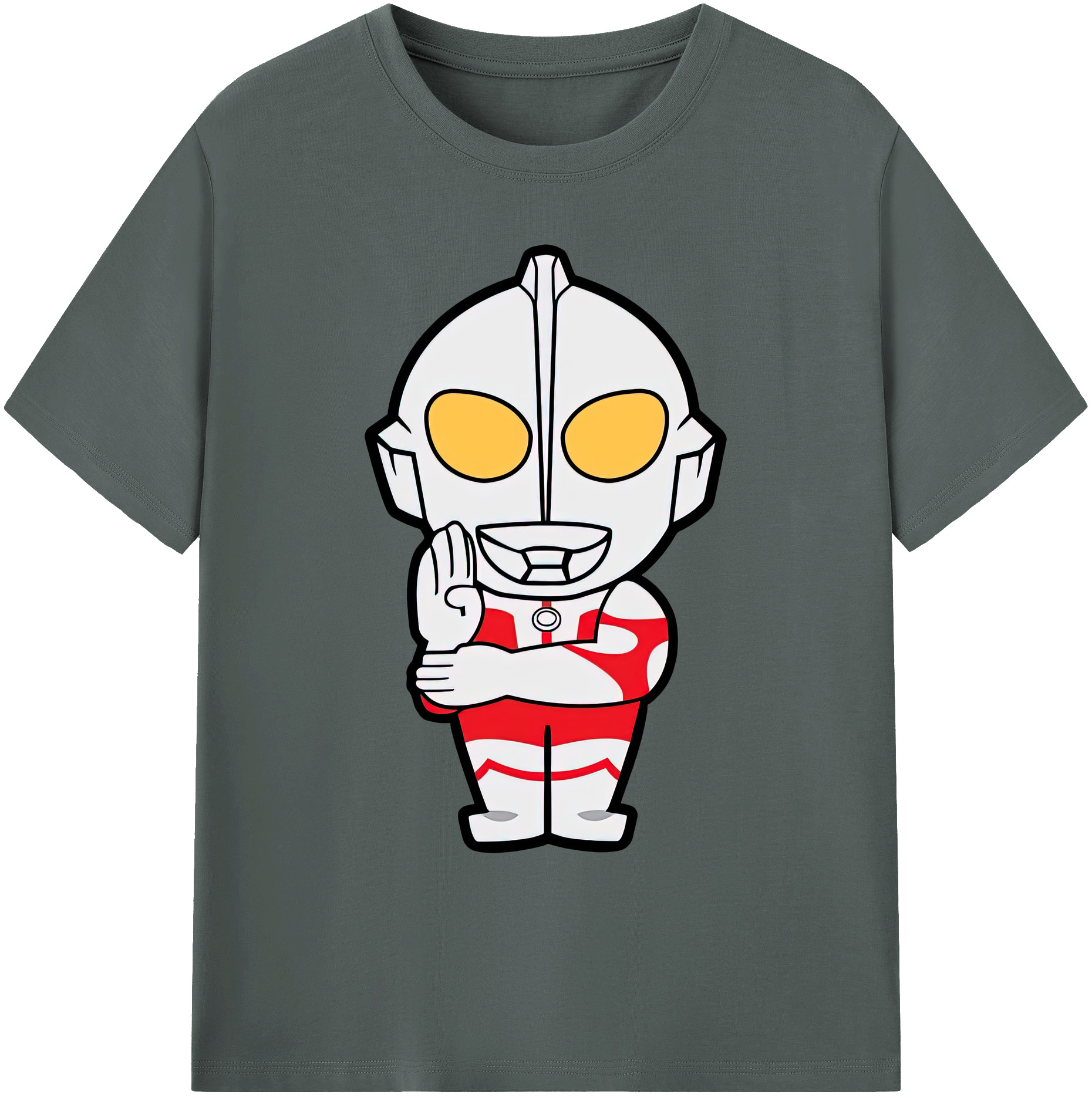 （画像用） ウルトラマン Ultraman 綿100％ メンズ半袖Tシャツ｜肌触りやわらか＆通気性